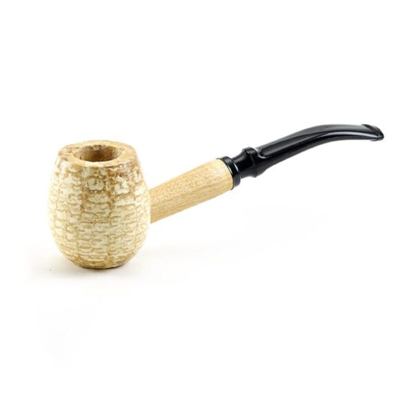 Diplomat Apple Corn Cob Pipe Bent