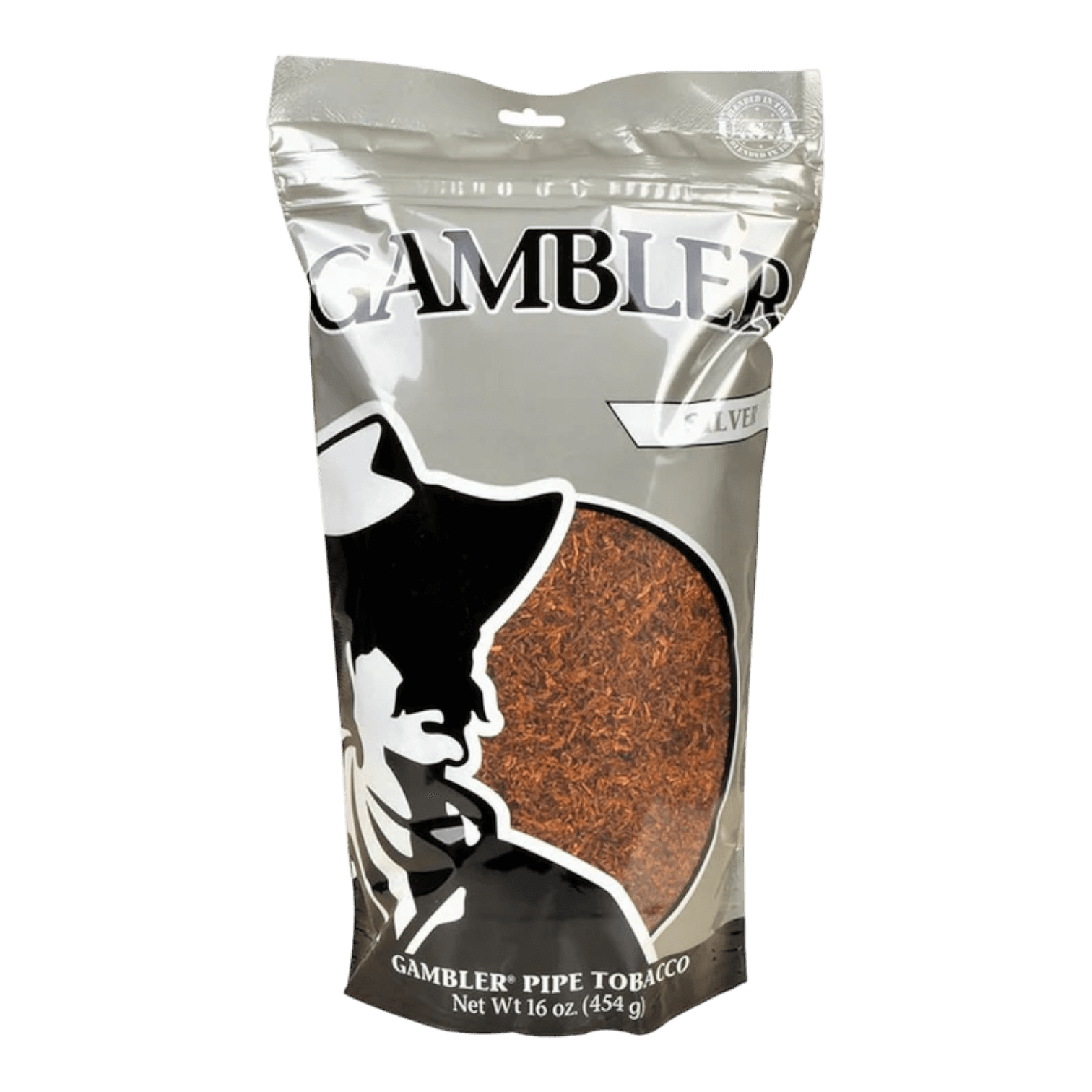 Gambler Pipe Silver 16oz