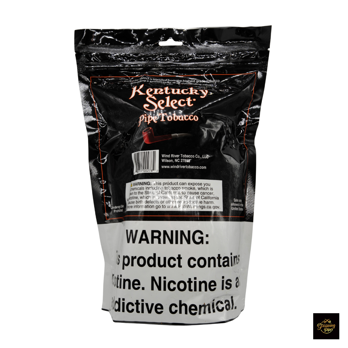 Kentucky Select Black Pipe Tobacco 16oz - 图片 2