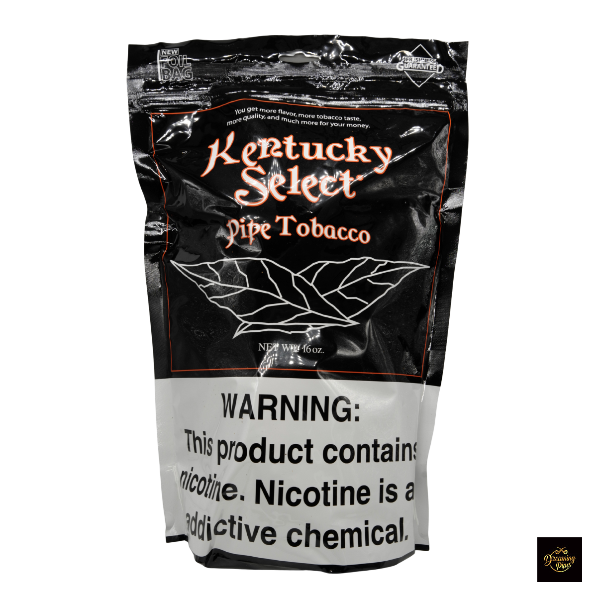 Kentucky Select Black Pipe Tobacco 16oz