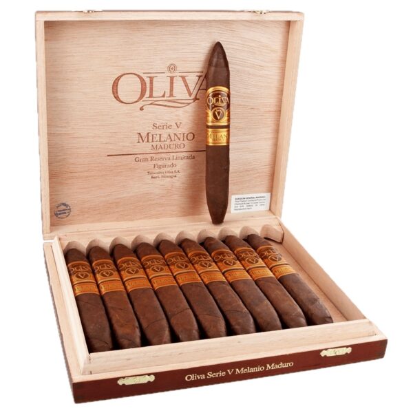 Oliva Serie V Melanio Maduro Figurado (6.5" x 52)