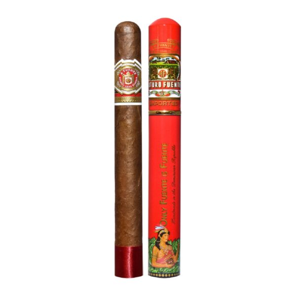 Arturo Fuente Chateau Fuente King T Tube Rosado Sun Grown (7.0" x 49) - Image 2