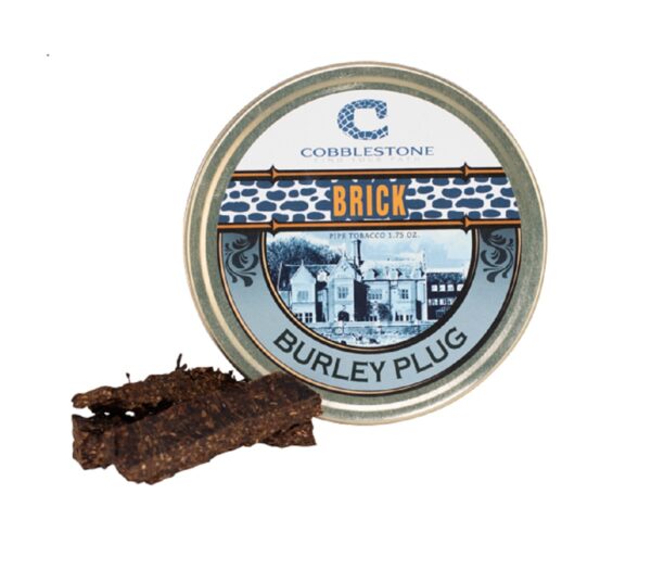 Cobblestone Brick Burley Plug 1.75oz Pipe Tobacco - Image 2