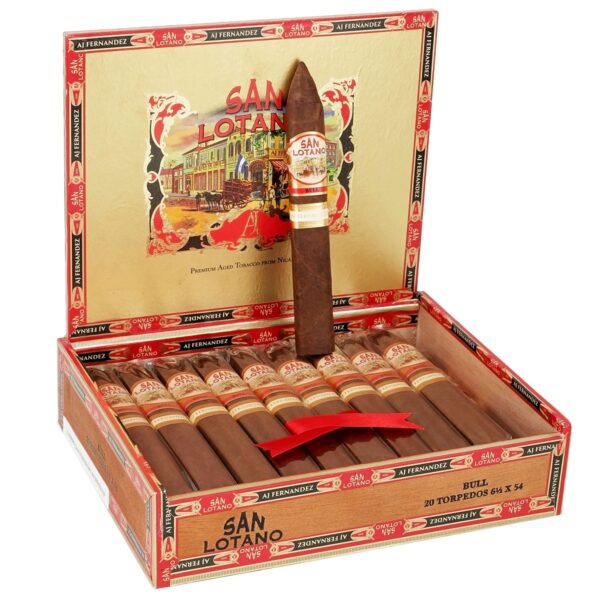 AJ Fernandez San Lotano Bull Torpedo (6.5" x 54)