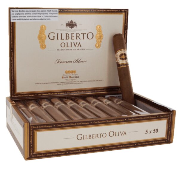 Oliva Gilberto Reserva Blanc Robusto (5.0" x 50)