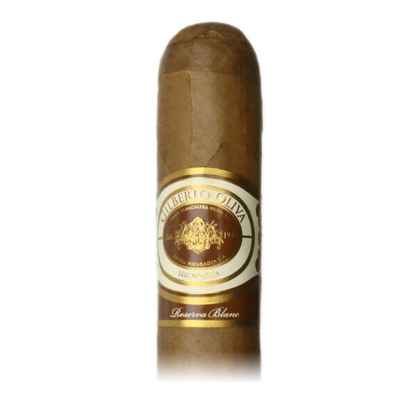 Oliva Gilberto Reserva Blanc Robusto (5.0" x 50) - Image 4