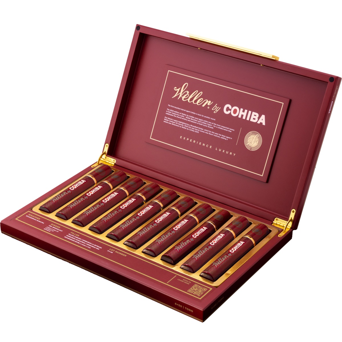 Weller by Cohiba 2025 Toro (6.0" x 50)