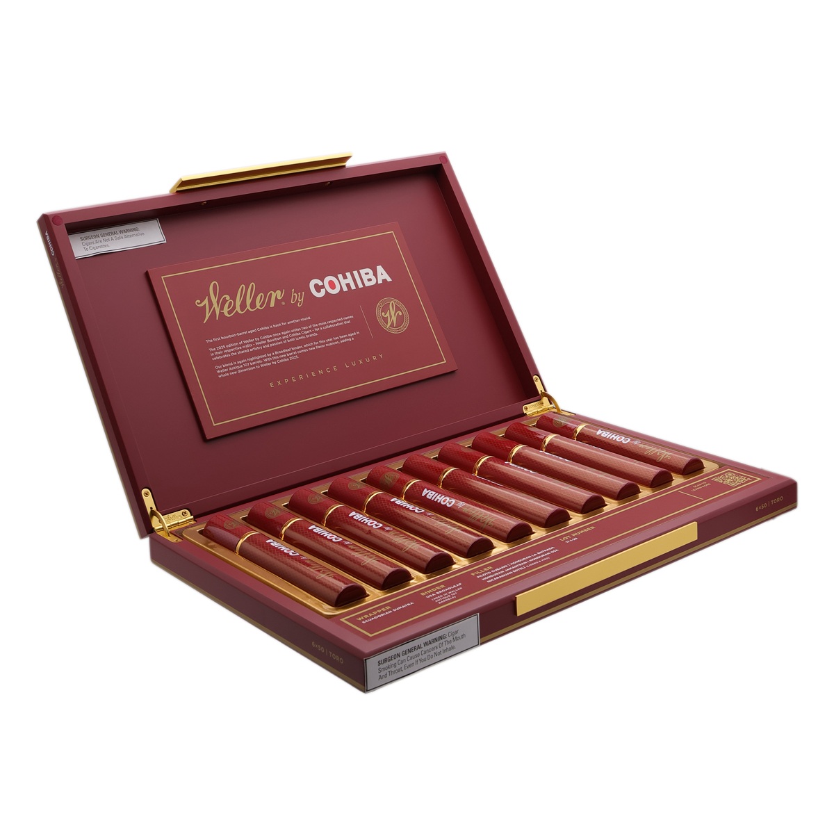 Weller by Cohiba 2025 Toro (6.0" x 50) - Image 2