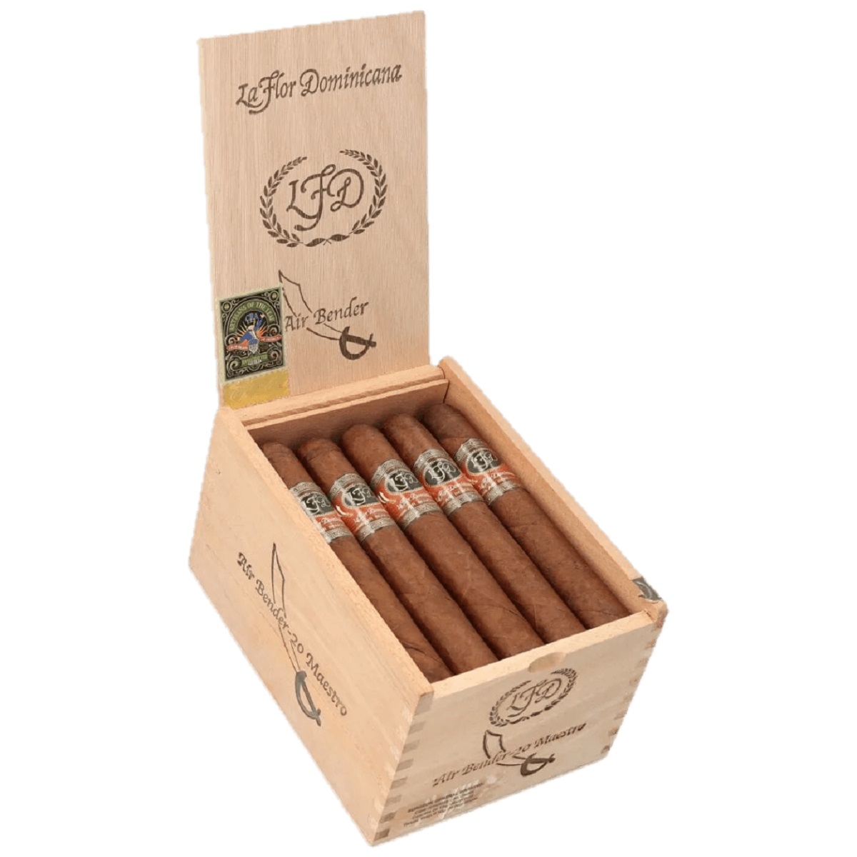 La Flor Dominicana Air Bender Maestro (5.5" x 52)