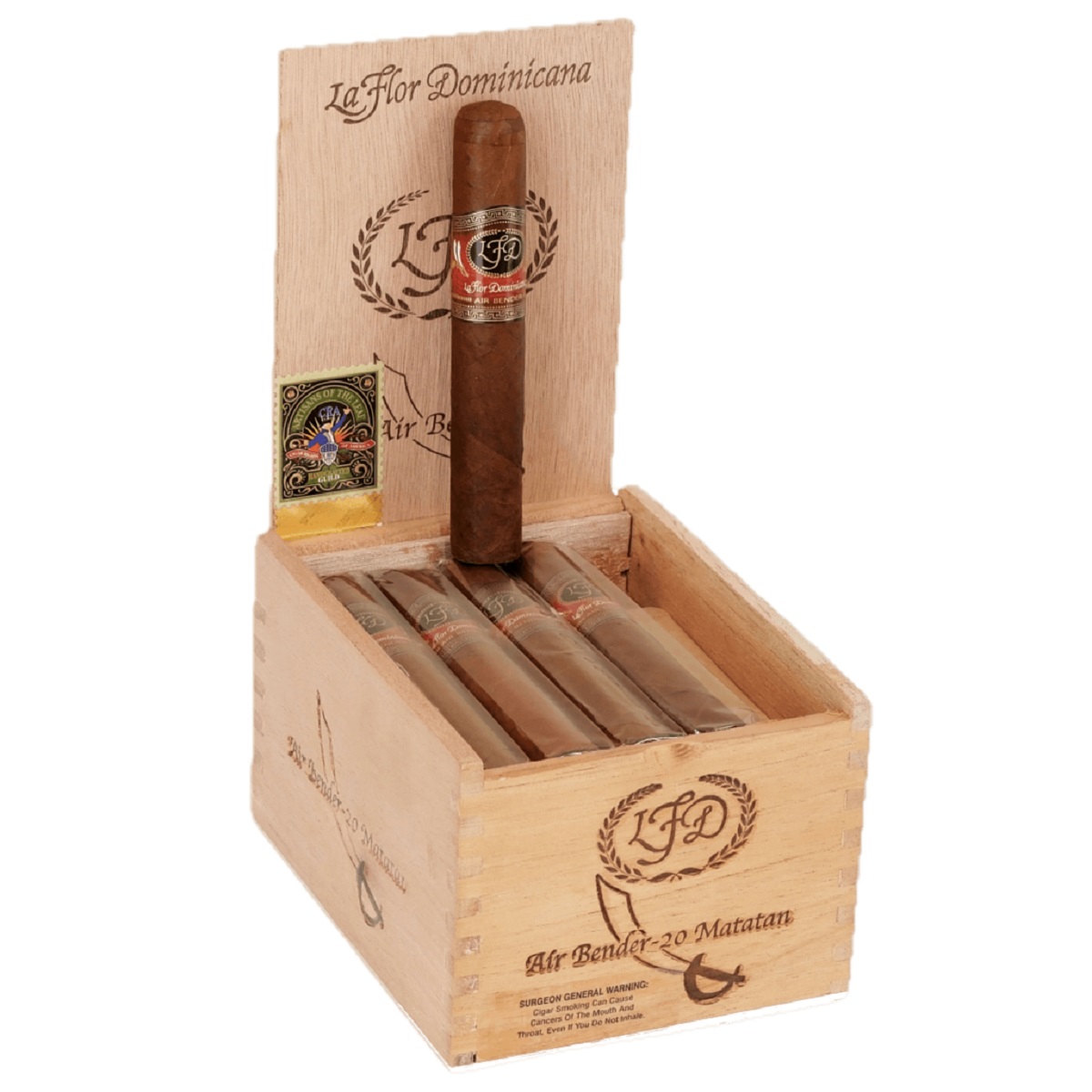 La Flor Dominicana Air Bender Matatan (5.0" x 50)