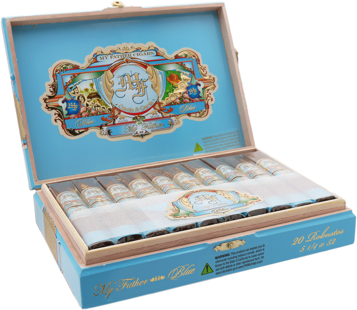 My Father Blue Robusto (5.25" x 52)