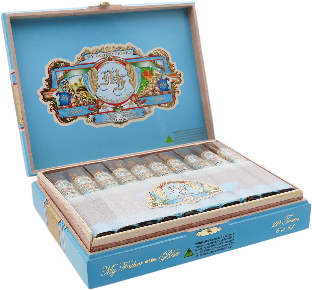 My Father Blue Toro (6.0" x 54)