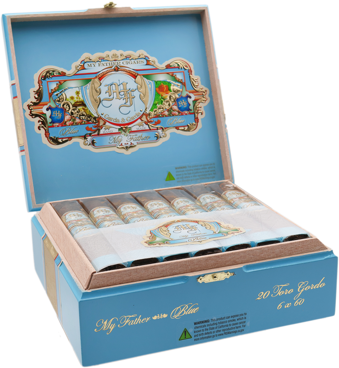 My Father Blue Toro Gordo (6.0" x 60)