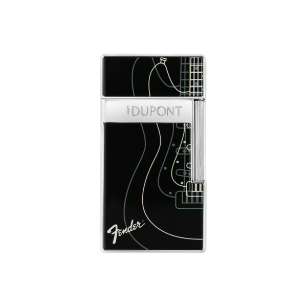 S.T. DUPONT Biggy Lacquered Lighter Fender Black