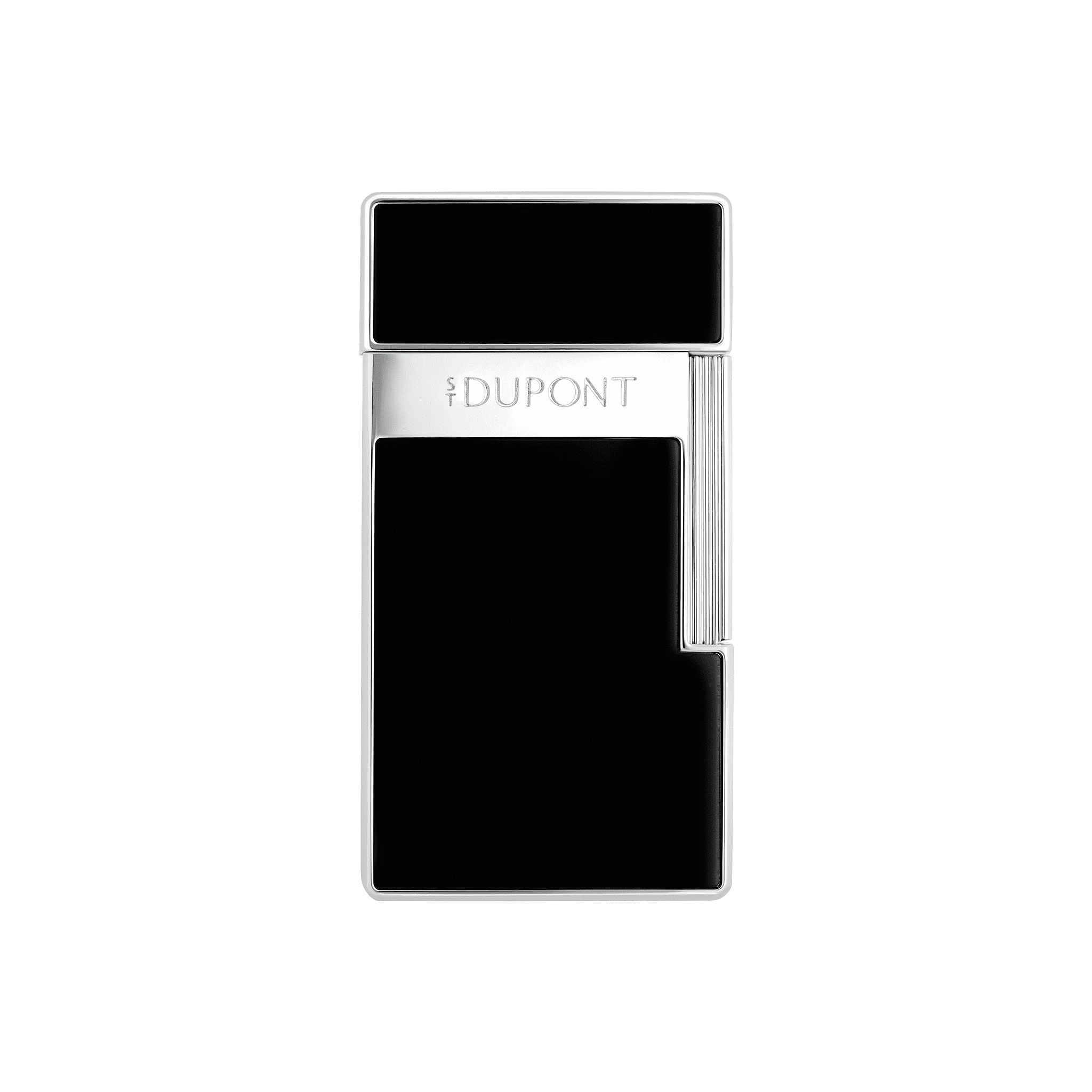 S.T. DUPONT Biggy Lacquered Lighter Silver