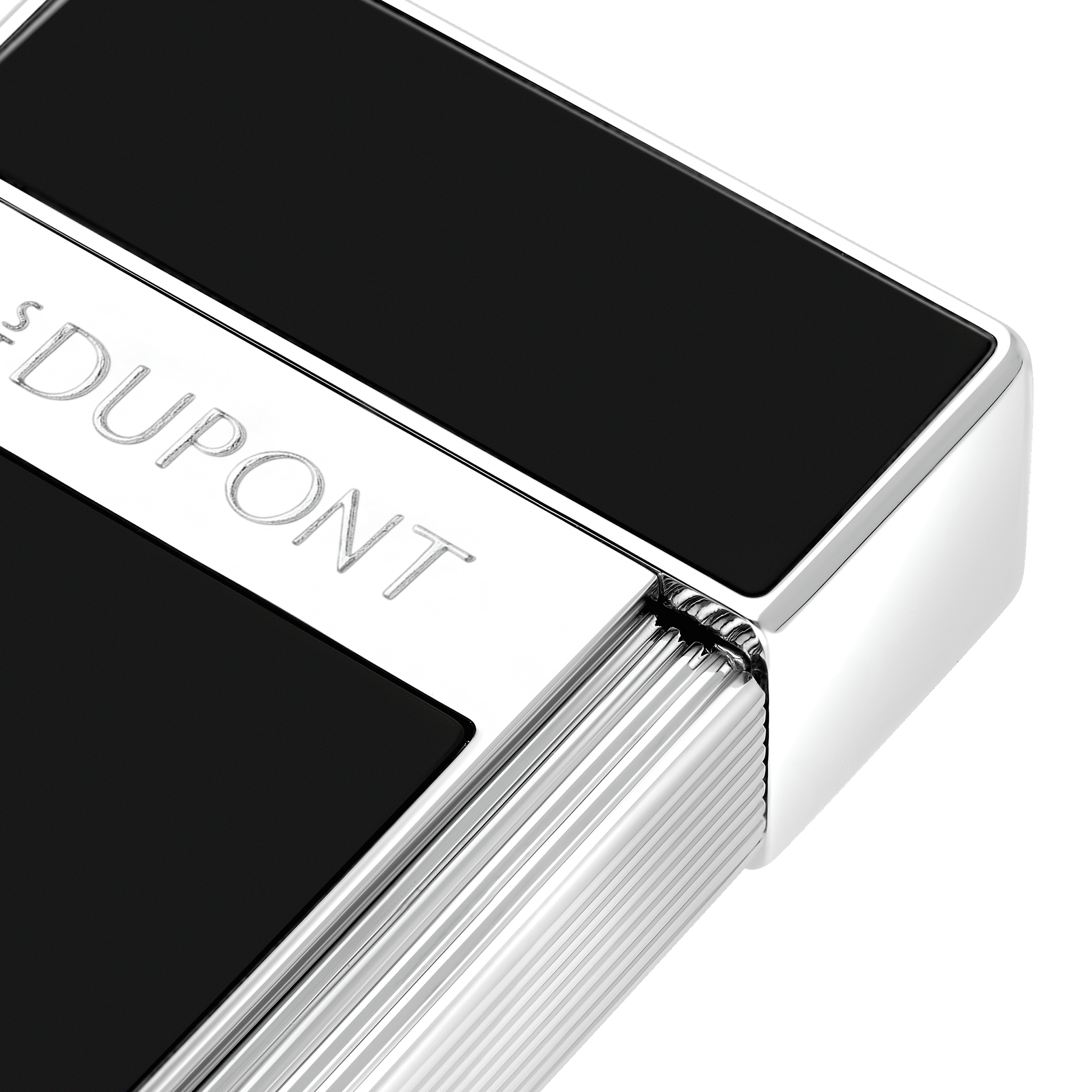S.T. DUPONT Biggy Lacquered Lighter Silver - Image 2