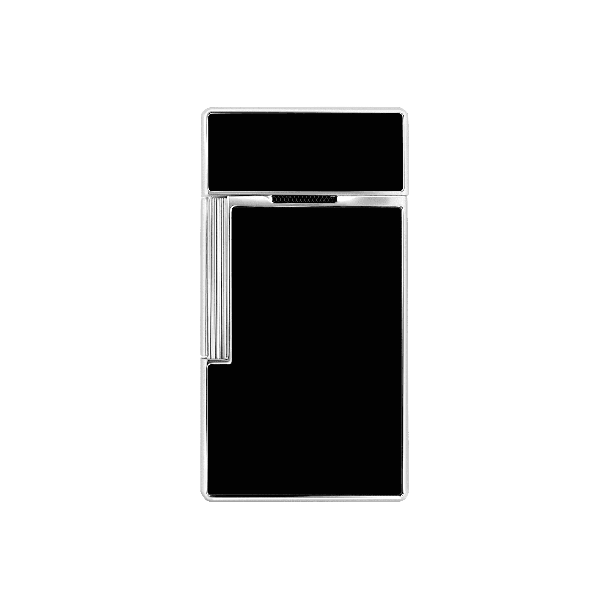 S.T. DUPONT Biggy Lacquered Lighter Silver - Image 3