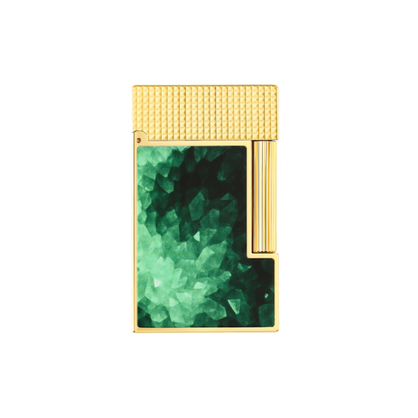 S.T. DUPONT Ligne 2 Lacquered Lighter Géode Green