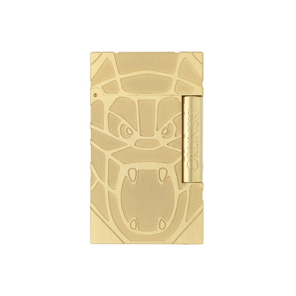 S.T. DUPONT Ligne 2 Brushed Lighter Orlinski Gold
