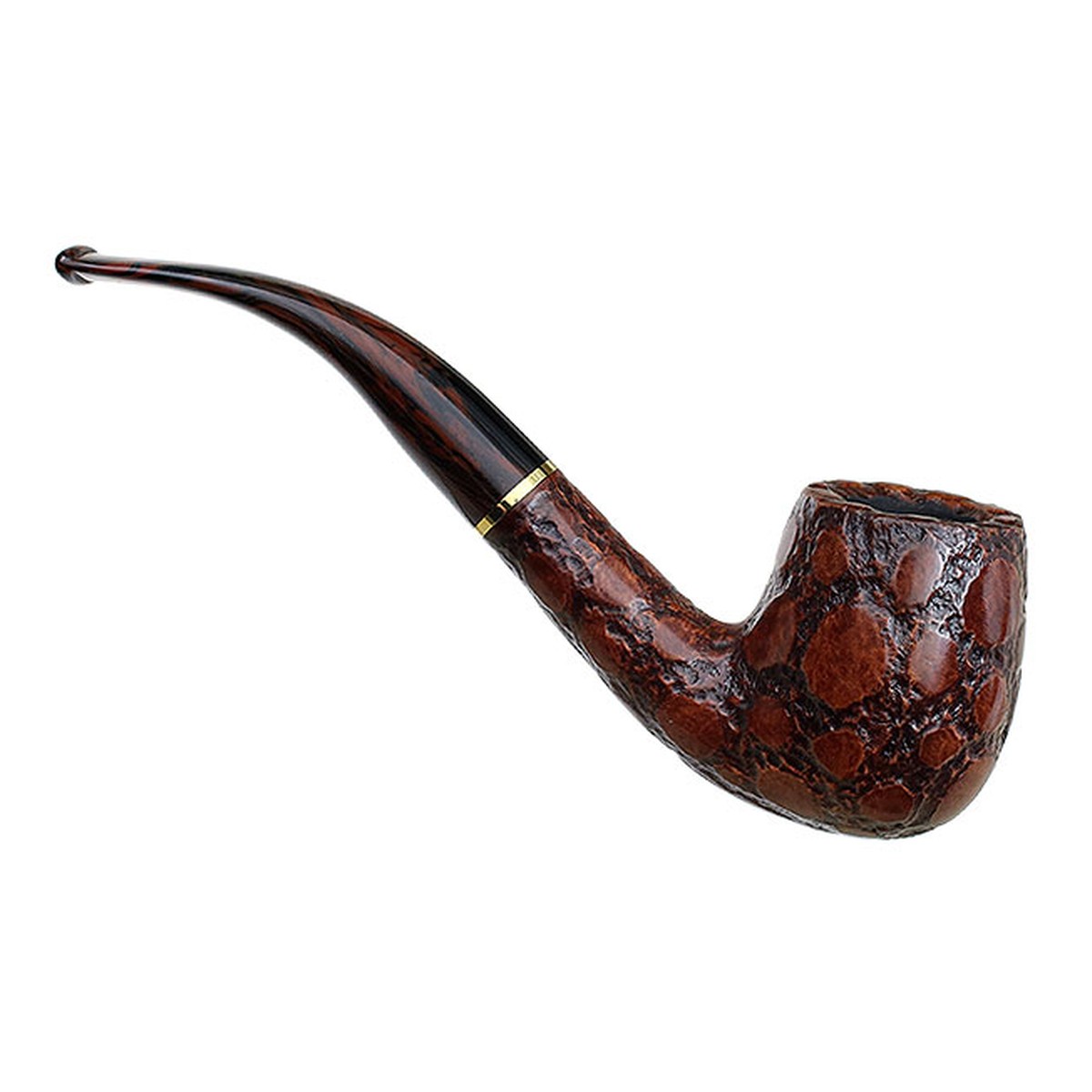 Savinelli Pipes Alligator Brown (606 KS) (6mm) - Image 2
