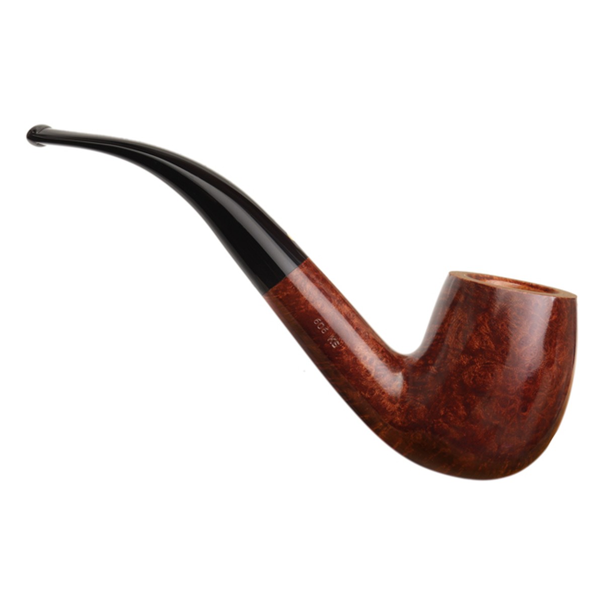 Savinelli Pipes Punto Oro Gold Smooth (606 KS) (6mm) - Image 2