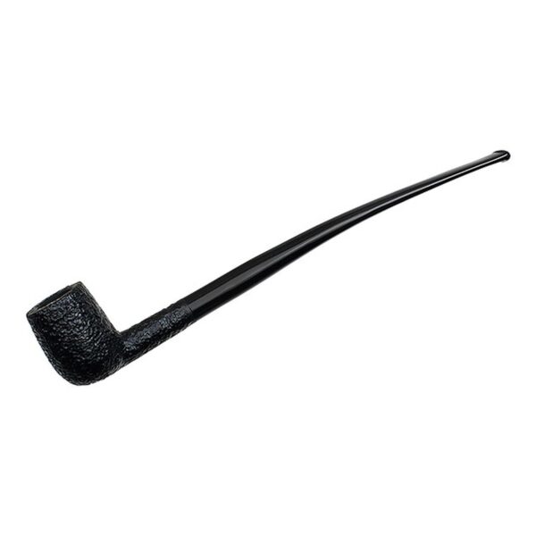 Savinelli Pipes Churchwarden Black Rusticated (104)