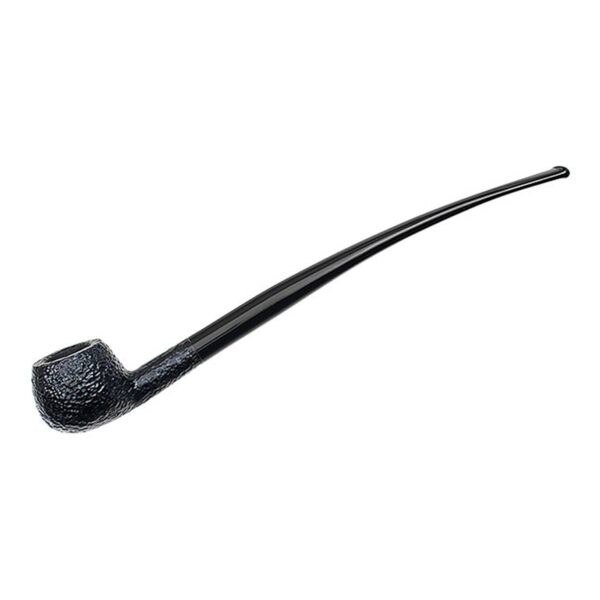 Savinelli Pipes Churchwarden Black Rusticated (313)