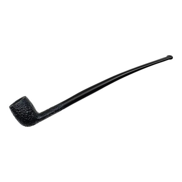 Savinelli Pipes Churchwarden Black Rusticated (403)