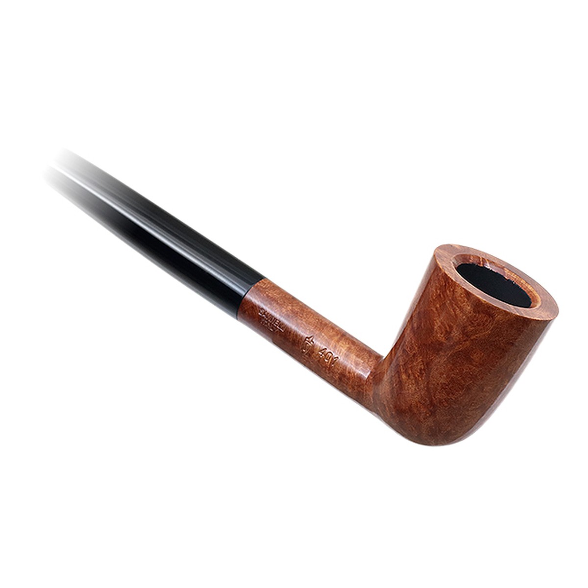 Savinelli Pipes Churchwarden Smooth (401) - 图片 2