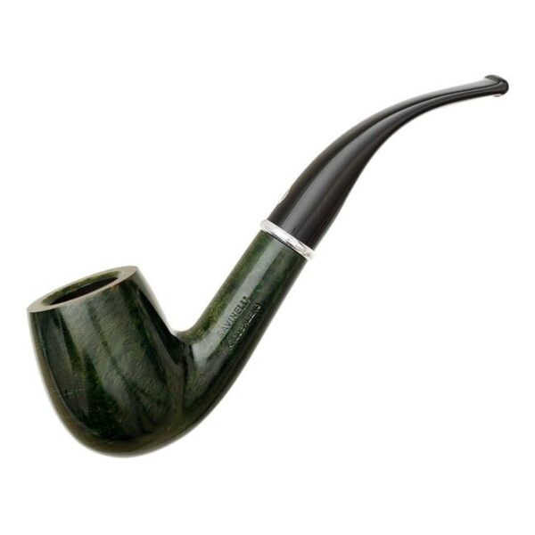 Savinelli Pipes Arcobaleno Smooth Green (606 KS) (6mm)