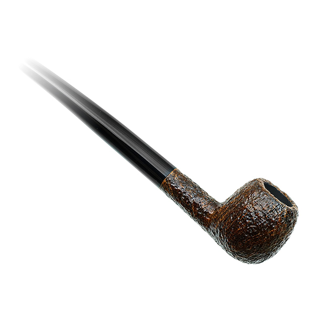 Savinelli Pipes Churchwarden Brown Rusticated (202) - 图片 2