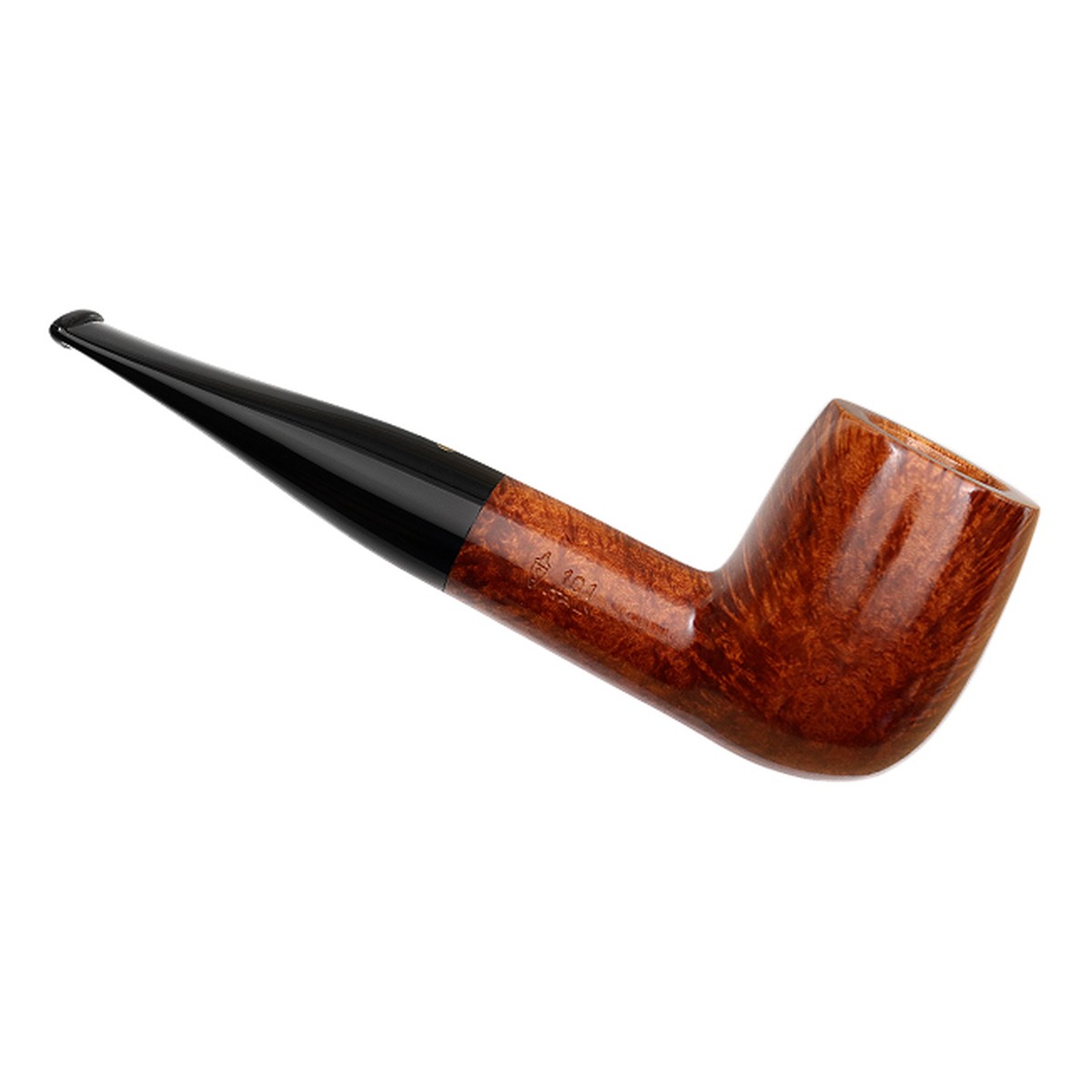 Savinelli Pipes Punto Oro Gold Smooth (101) (6mm) - Image 2
