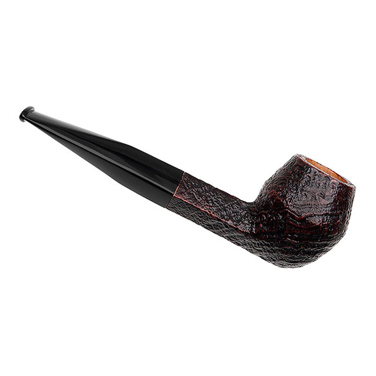 Savinelli Pipes Punto Oro Gold Sandblasted (510 KS) (6mm) - 图片 2