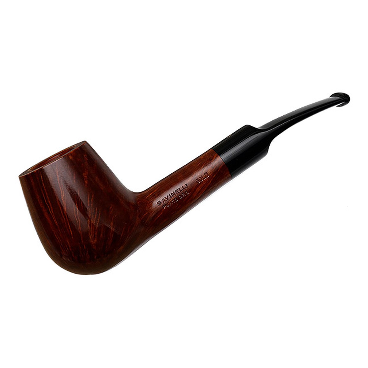 Savinelli Pipes Punto Oro Gold Smooth (144 KS) (6mm)