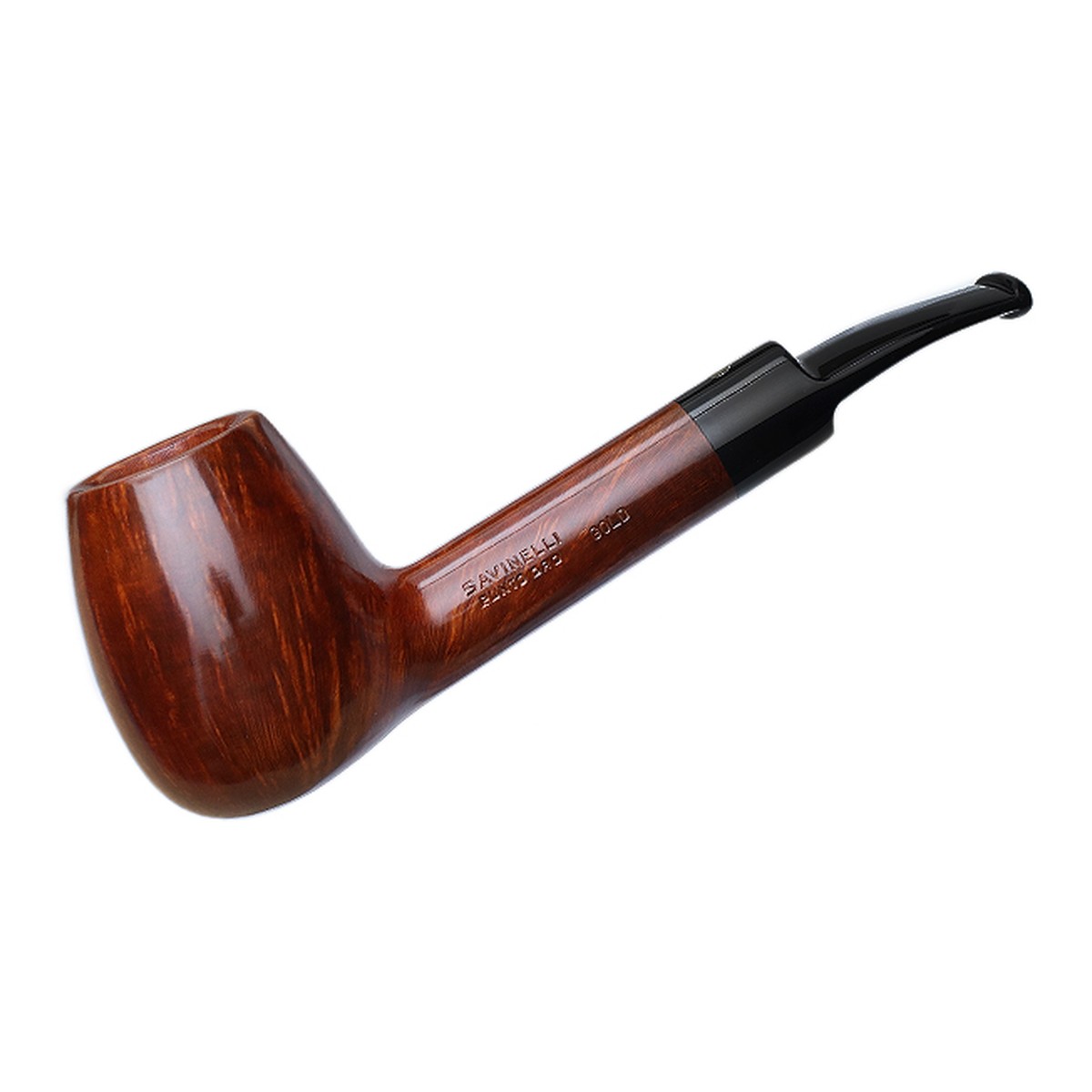 Savinelli Pipes Punto Oro Gold Smooth (209 KS) (6mm)