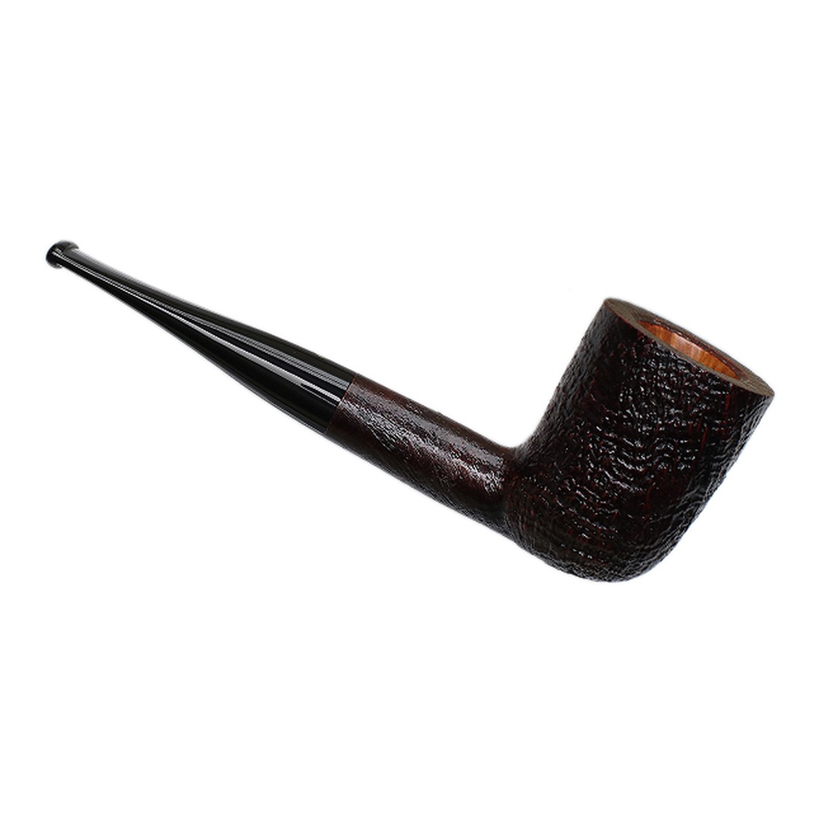 Savinelli Pipes Punto Oro Gold Sandblasted (412 KS) (6mm) - 图片 2