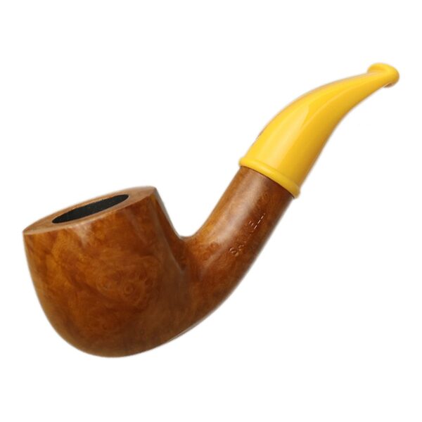 Savinelli Pipes Mini Smooth Yellow Stem (601) (6mm)