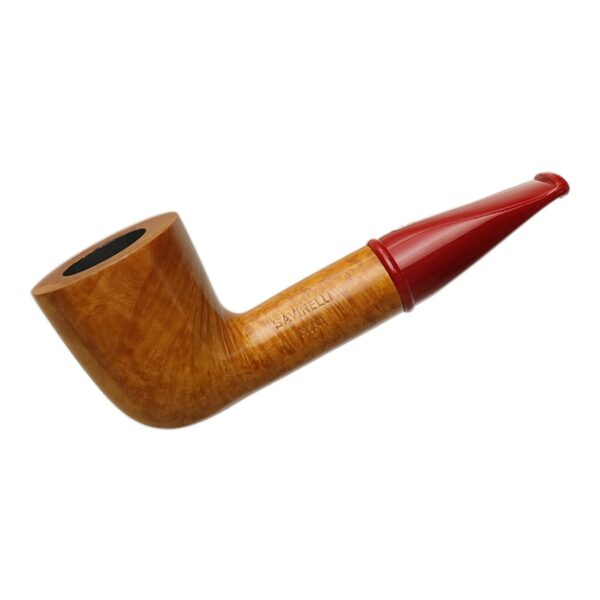 Savinelli Pipes Mini Smooth Red Stem (409) (6mm)