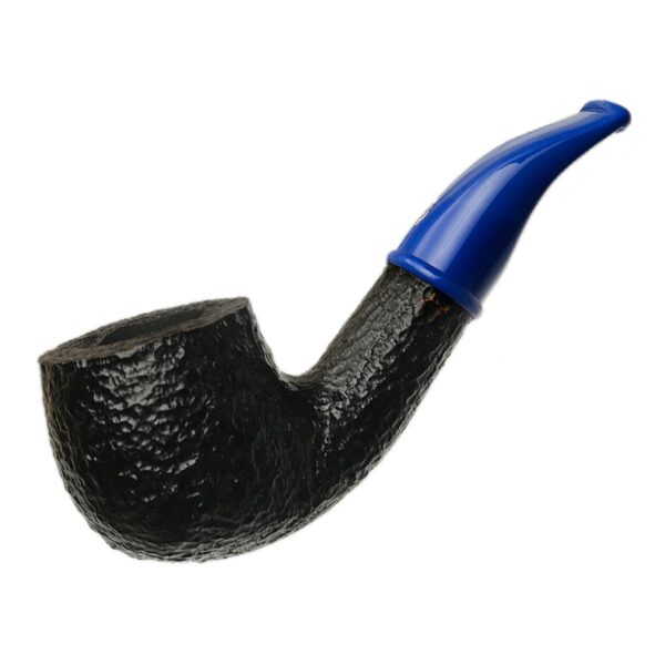 Savinelli Pipes Mini Rusticated Blue Stem (601) (6mm)