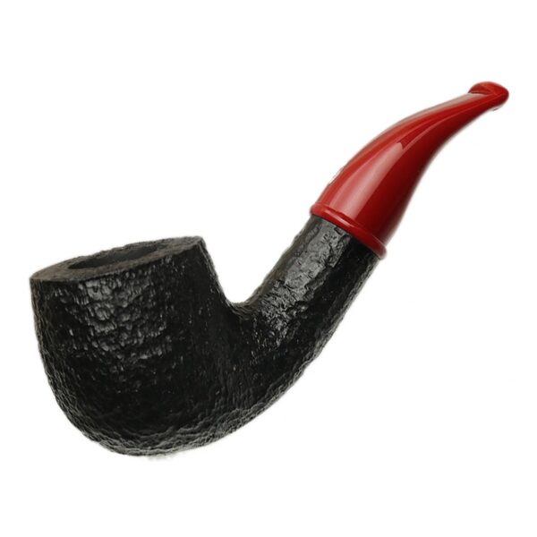Savinelli Pipes Mini Rusticated Red Stem (601) (6mm)
