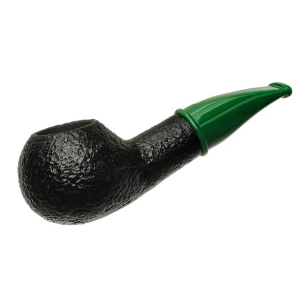 Savinelli Pipes Mini Rusticated Green Stem (321) (6mm)