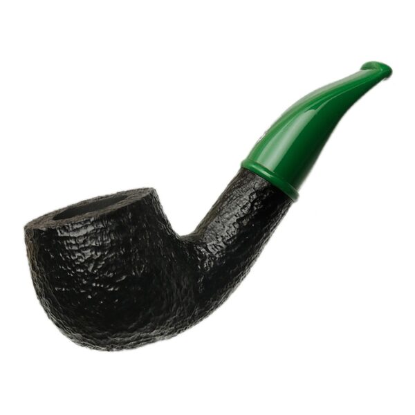 Savinelli Pipes Mini Rusticated Green Stem (601) (6mm)