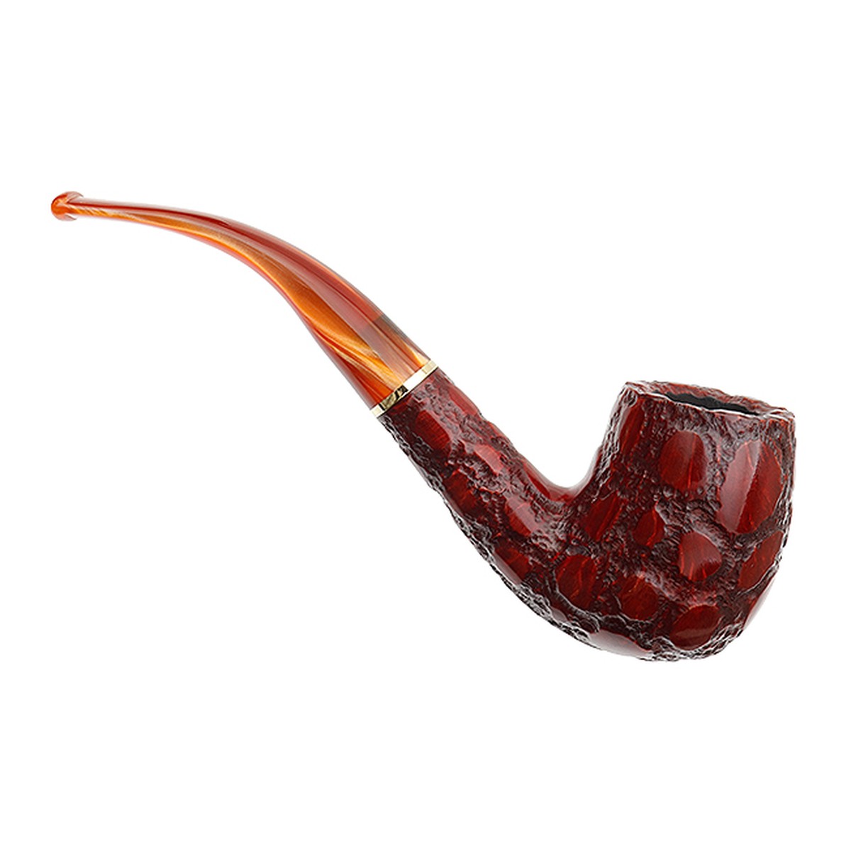 Savinelli Pipes Alligator Red (606 KS) (6mm) - Image 2
