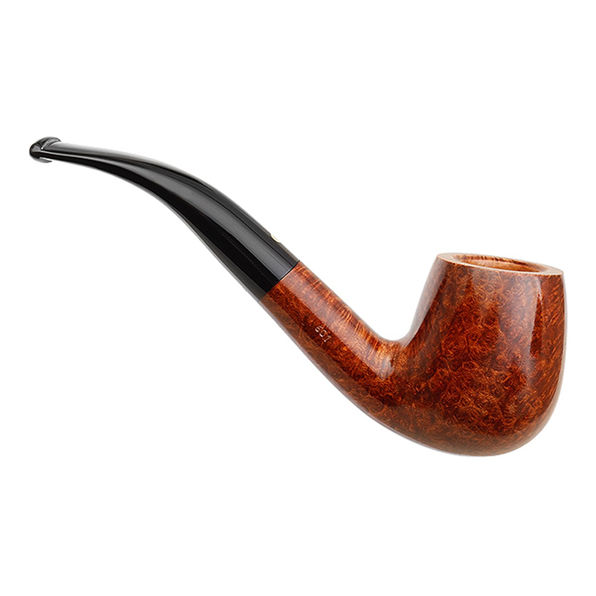 Savinelli Pipes Punto Oro Gold Smooth (601) - 图片 2