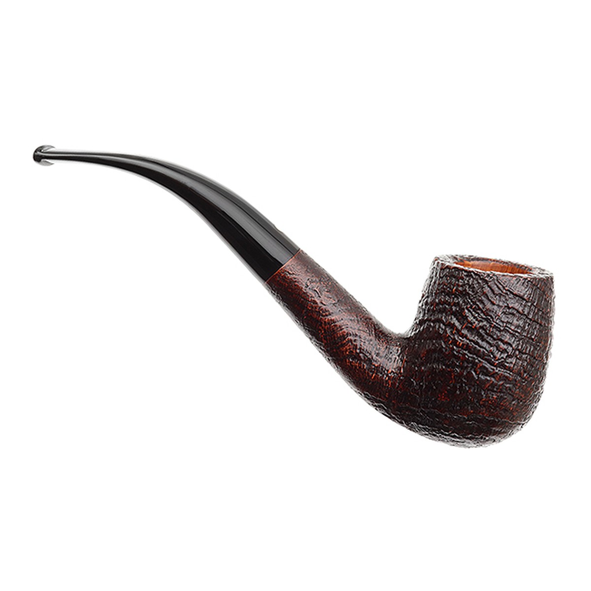Savinelli Pipes Punto Oro Gold Sandblasted (606 KS) - 图片 2
