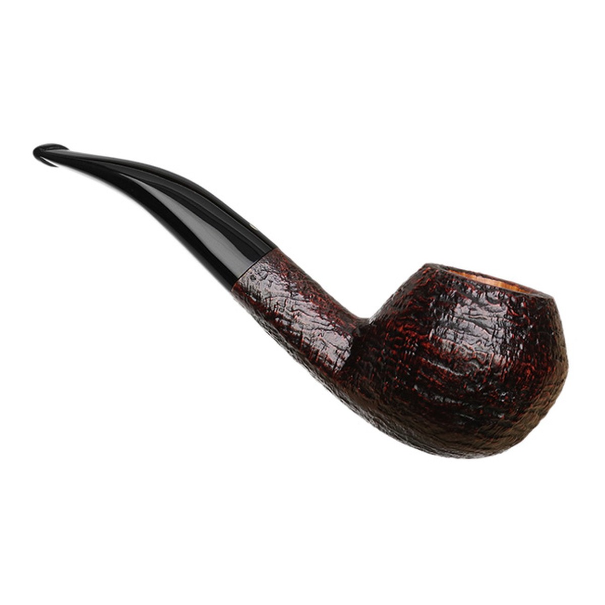 Savinelli Pipes Punto Oro Gold Sandblasted (673 KS) - 图片 2