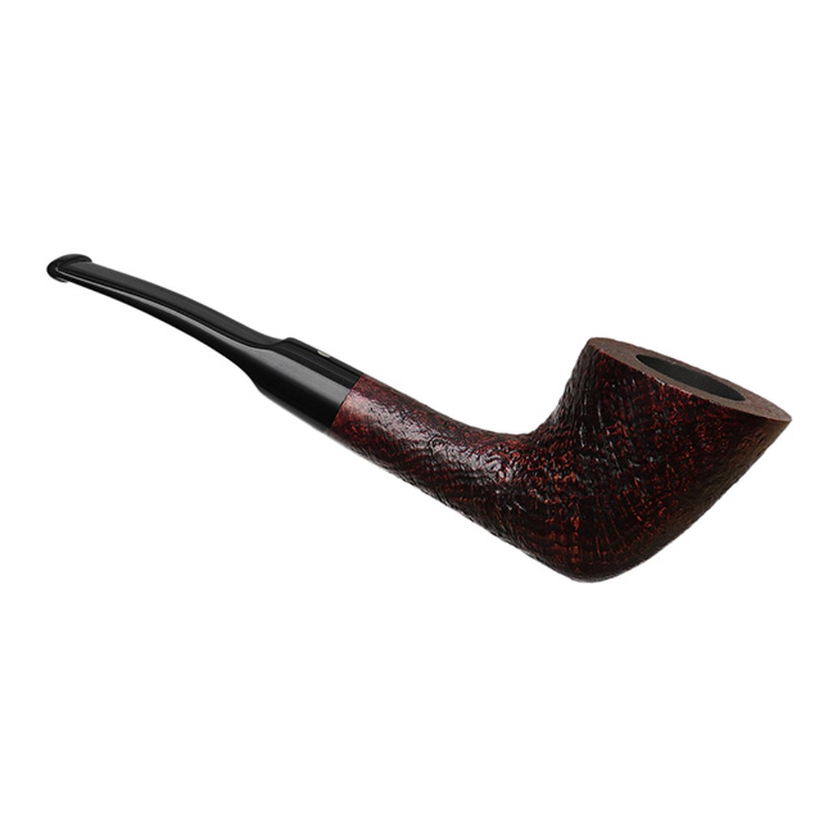 Savinelli Pipes Punto Oro Gold Sandblasted (904 KS) - 图片 2