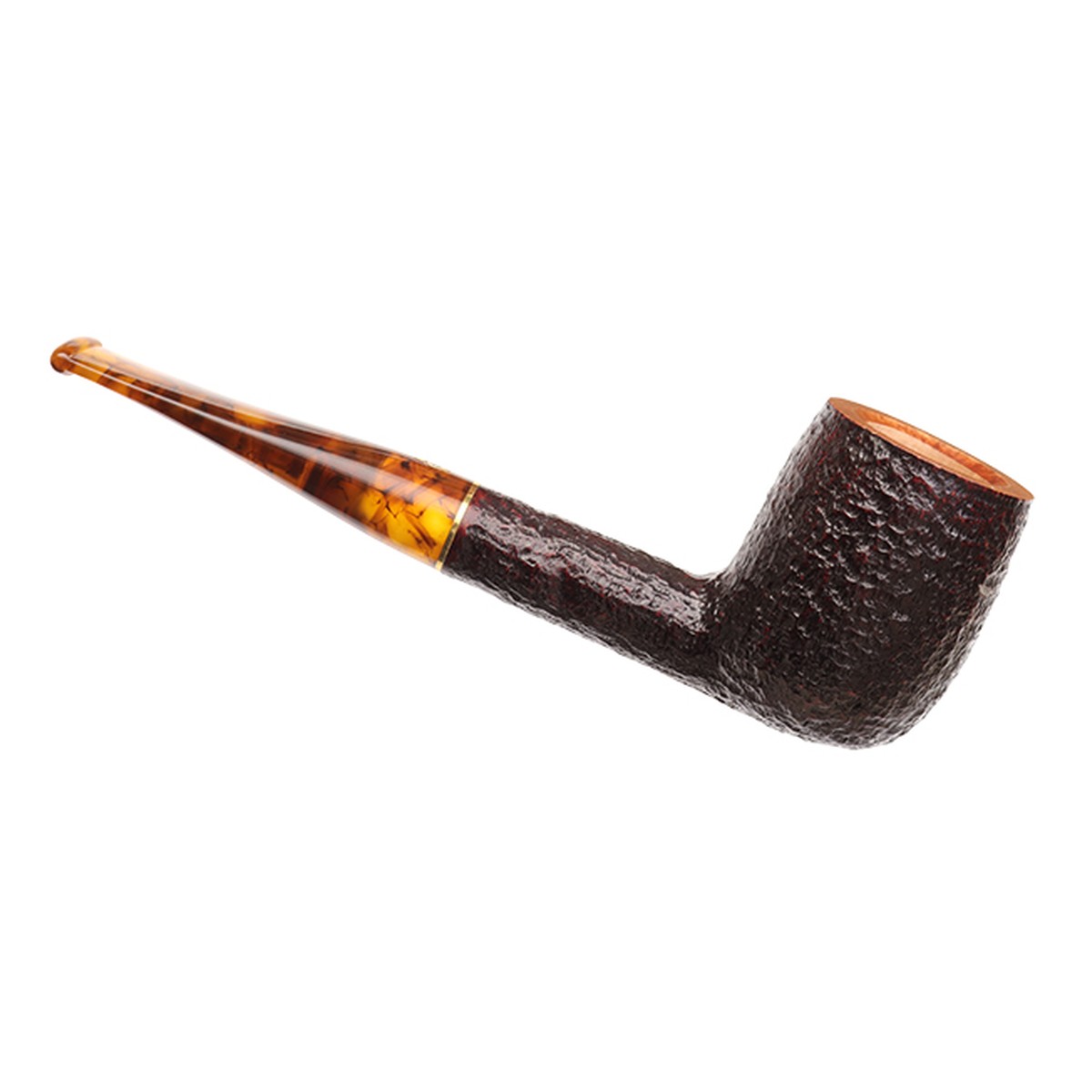 Savinelli Pipes Tortuga Rusticated (111 KS) (6mm) - Image 2