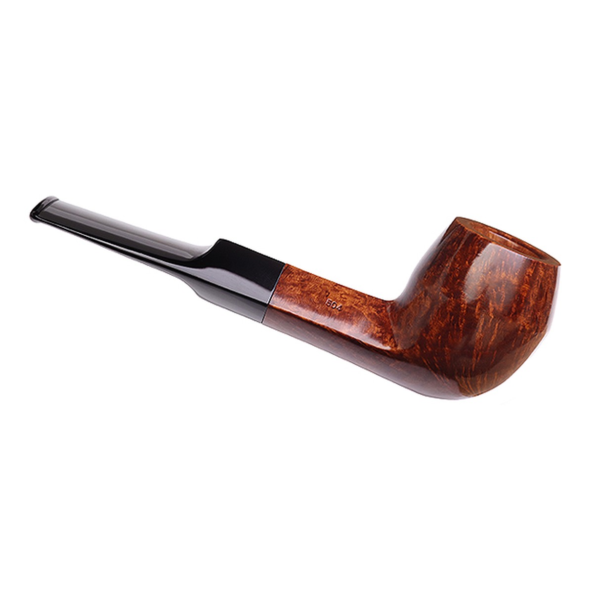 Savinelli Pipes Punto Oro Gold Smooth (504) (6mm) - 图片 2