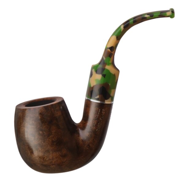 Savinelli Pipes Camouflage Smooth Dark Brown (614) (6mm)